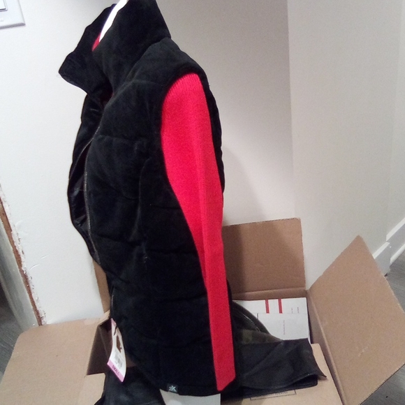 Zx Zeroxposur Black Velvety Puff Vest NWT - Picture 12 of 14